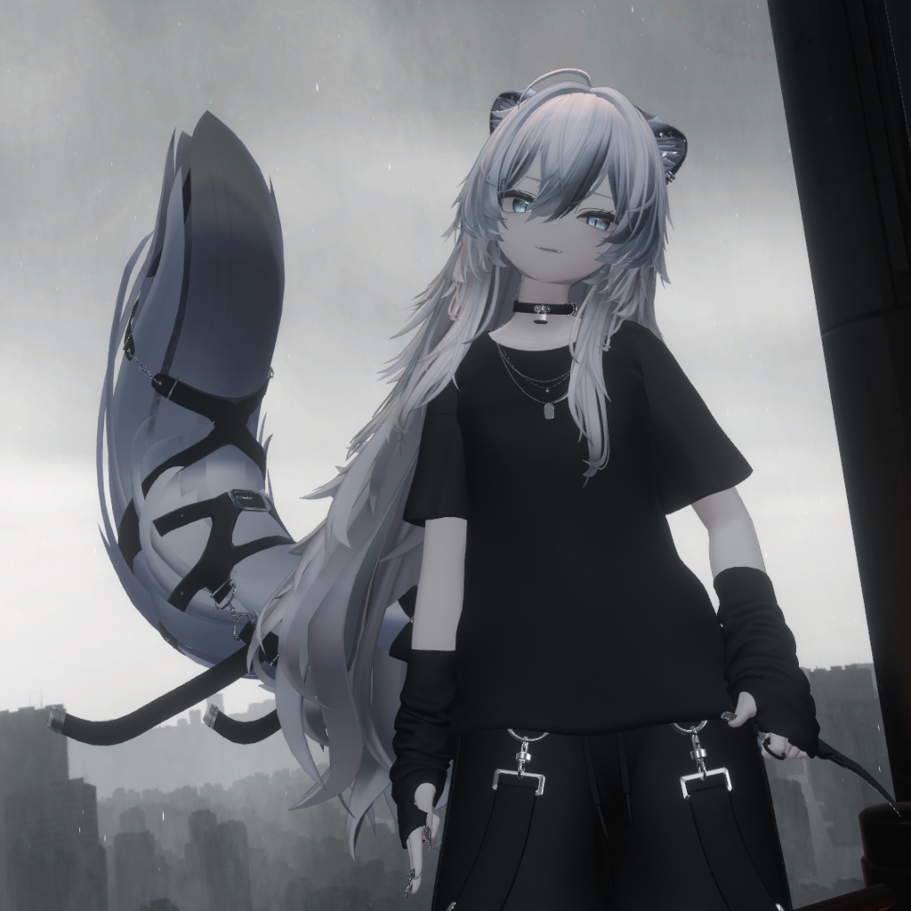 【真央】尻尾Harnessアクセ【VRChat】