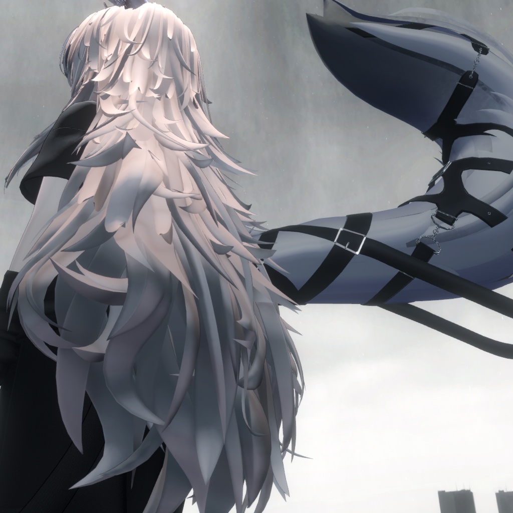 【真央】尻尾Harnessアクセ【VRChat】