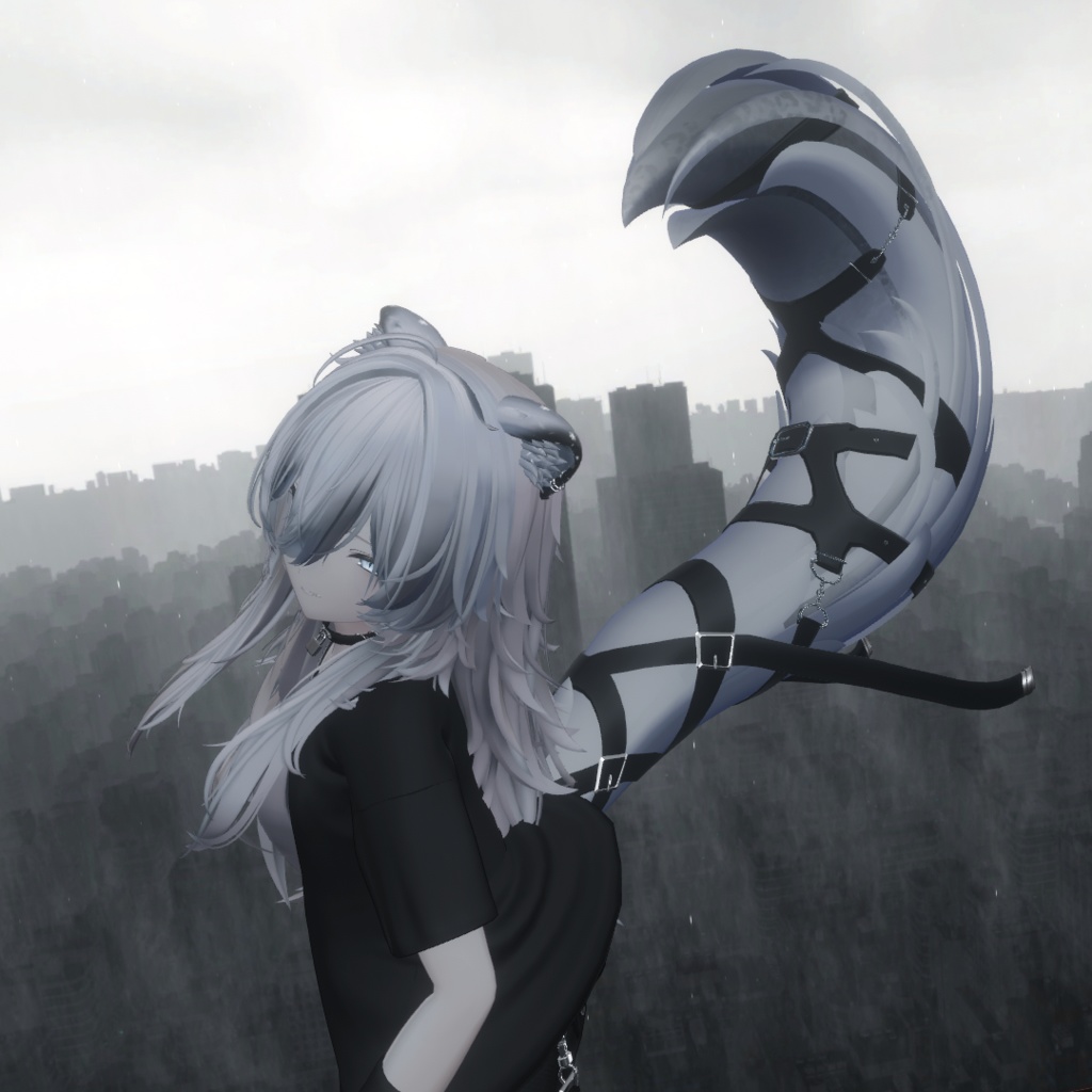 【真央】尻尾Harnessアクセ【VRChat】