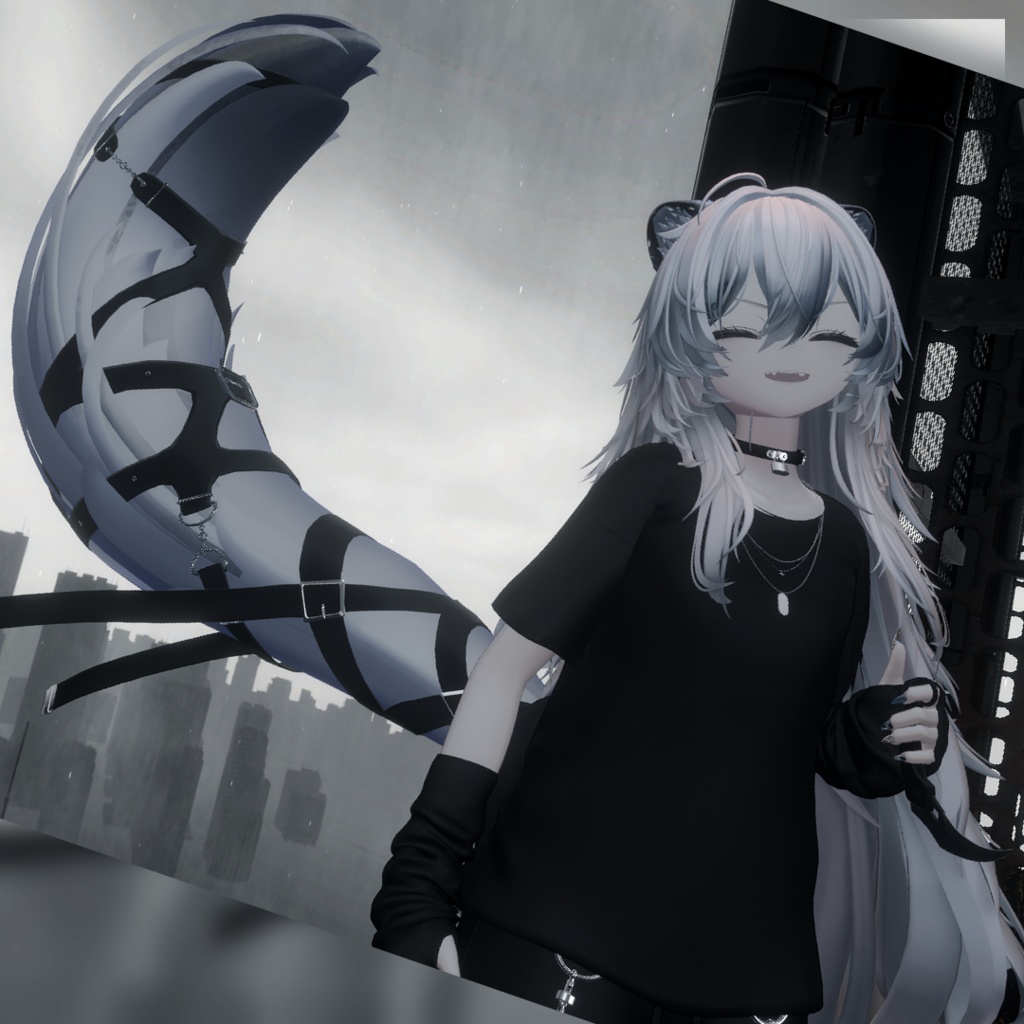 【真央】尻尾Harnessアクセ【VRChat】