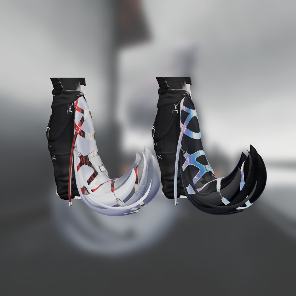 【真央】尻尾Harnessアクセ【VRChat】