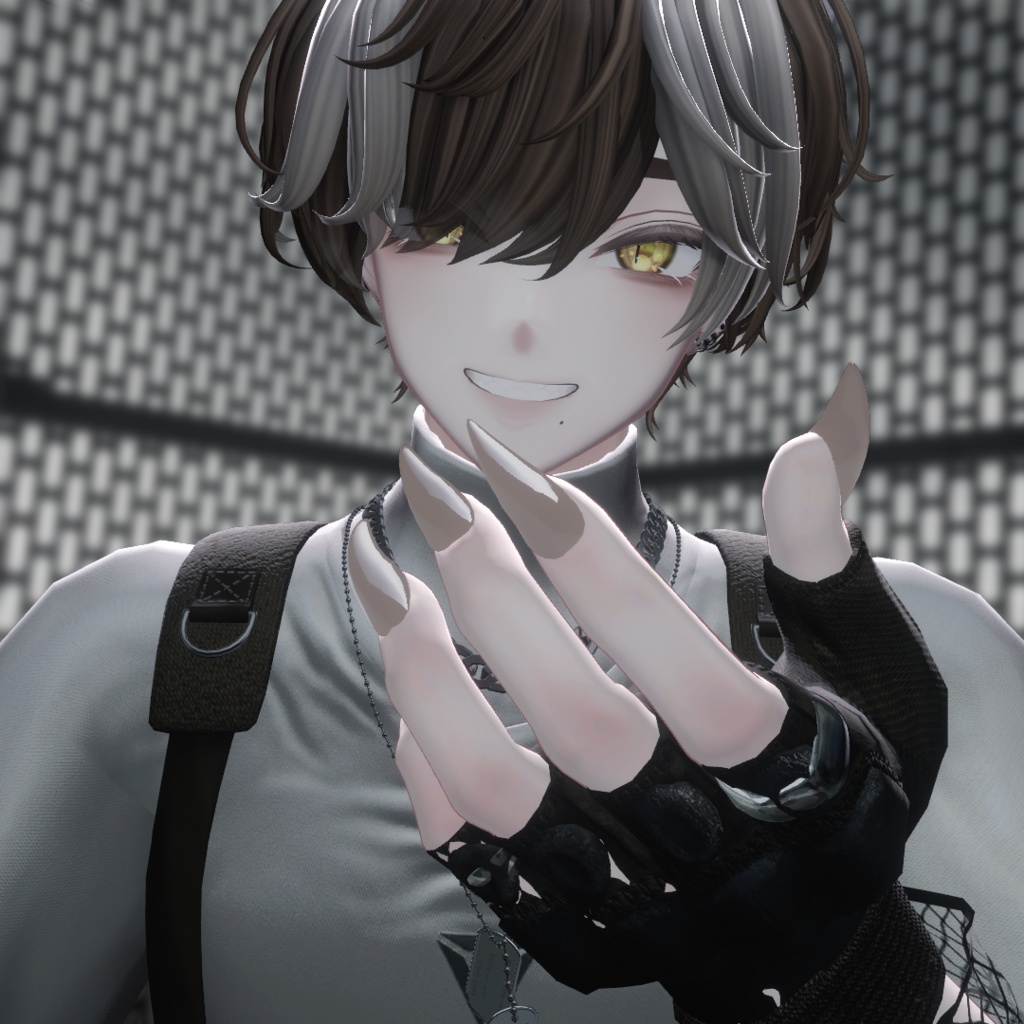 【複数対応】猫爪ネイル【VRchat想定】