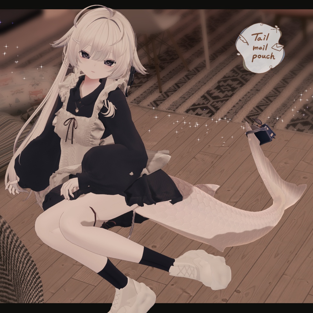 【複数対応】Tail mail pouch✉【VRChat】