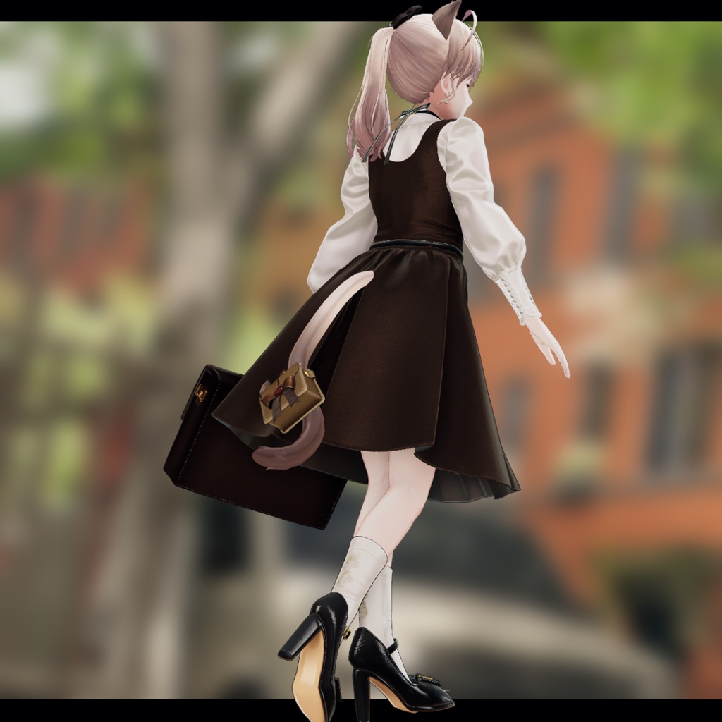 【複数対応】Tail mail pouch✉【VRChat】
