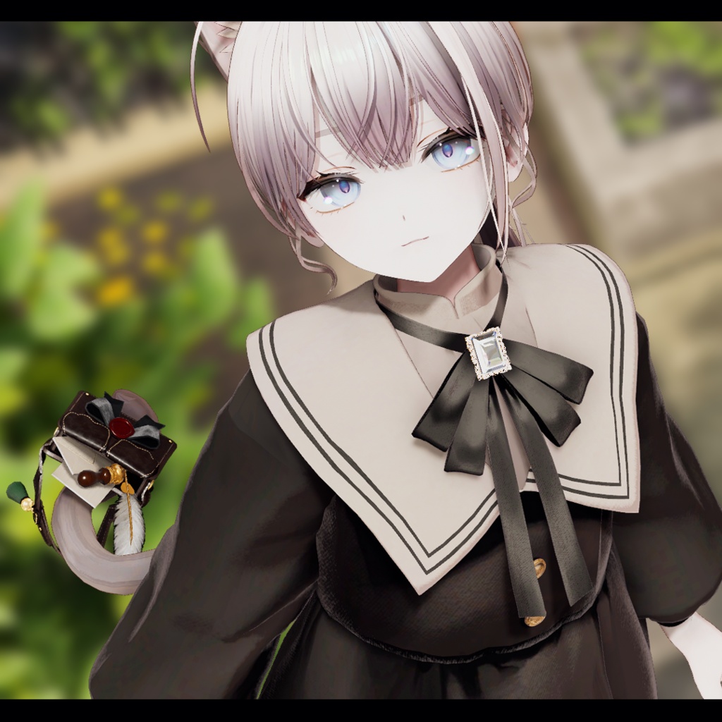 【複数対応】Tail mail pouch✉【VRChat】
