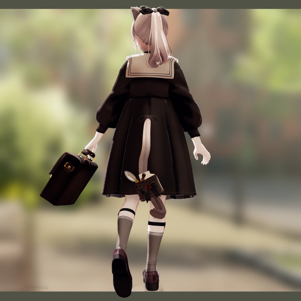 【複数対応】Tail mail pouch✉【VRChat】