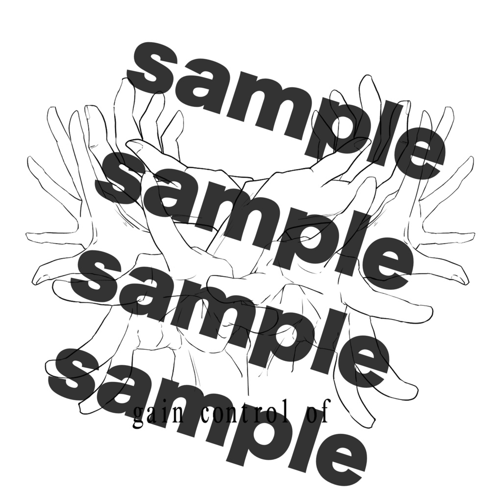 めっちゃ手描いたからステッカーにしてみる。