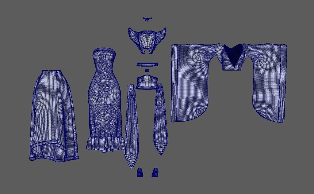 中国の皇帝の衣装/オリジナルモデル