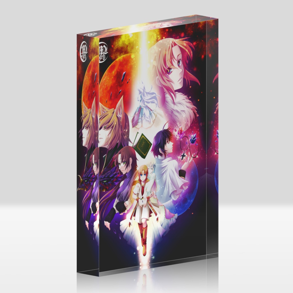 『MYTH』メインビジュアル アクリルブロック(クリア)