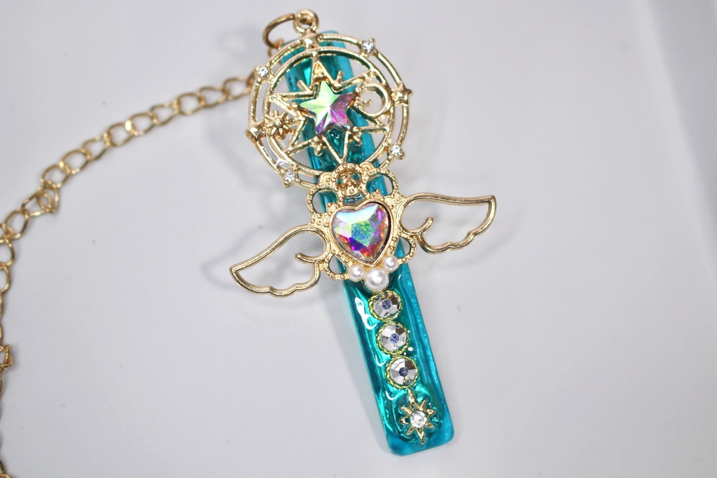 魔法のキークリップ🪽ྀི(水色)