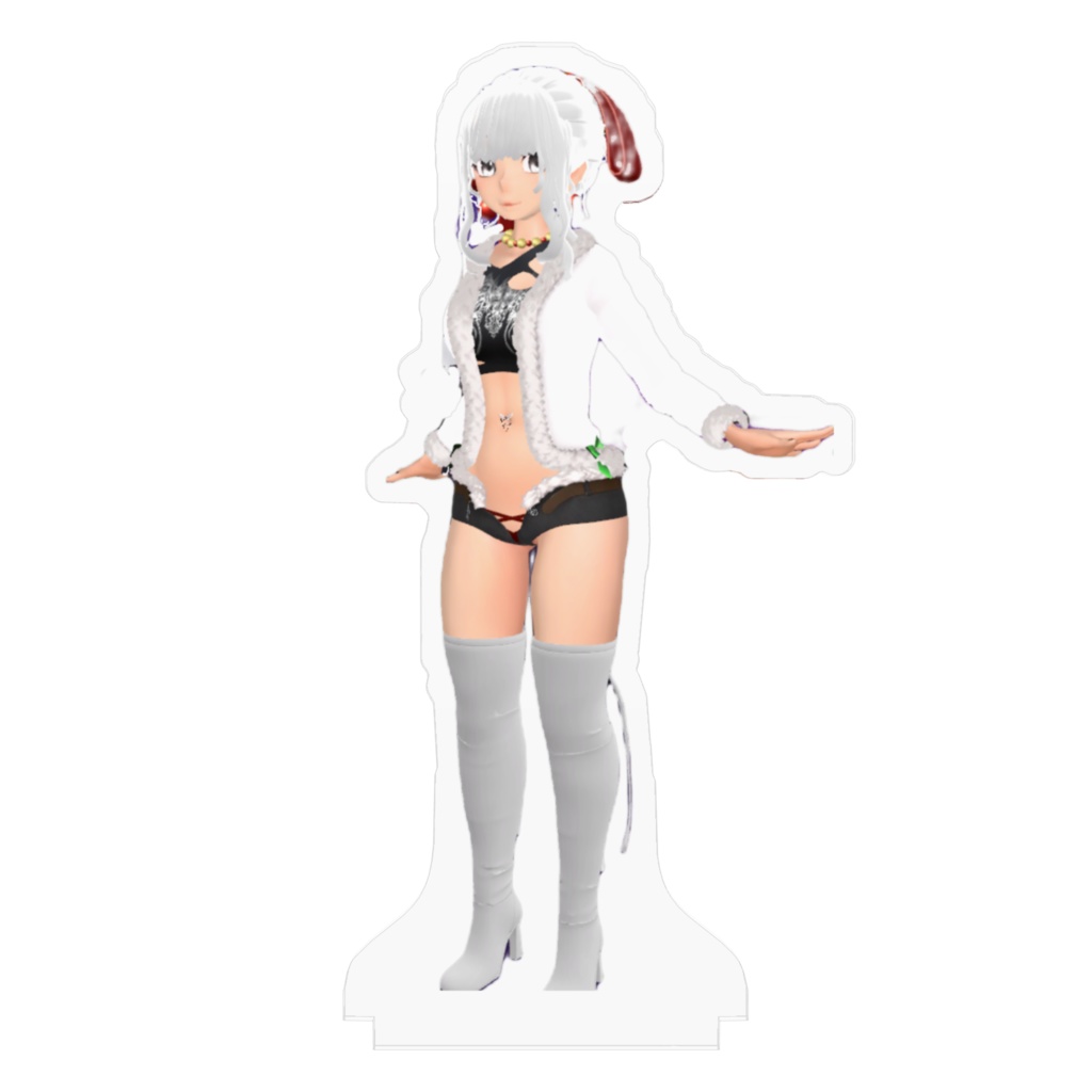 アクスタフィギア(Xmas 白)