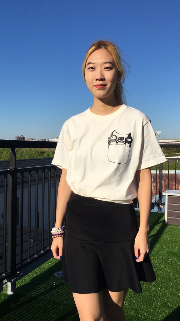 絵本キャラクターのTシャツ セルクナム ポケットデザイン
