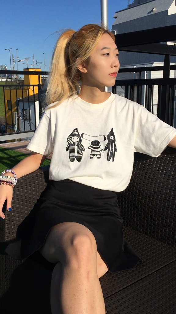 絵本キャラクターのTシャツ セルクナム