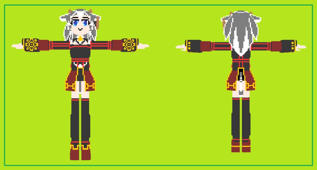 「seacow セルス」オリジナル3Dモデル