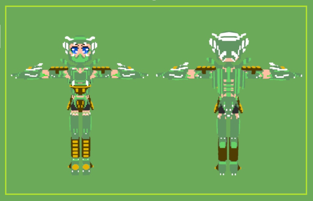 「seadragon セリュー」オリジナル3Dモデル