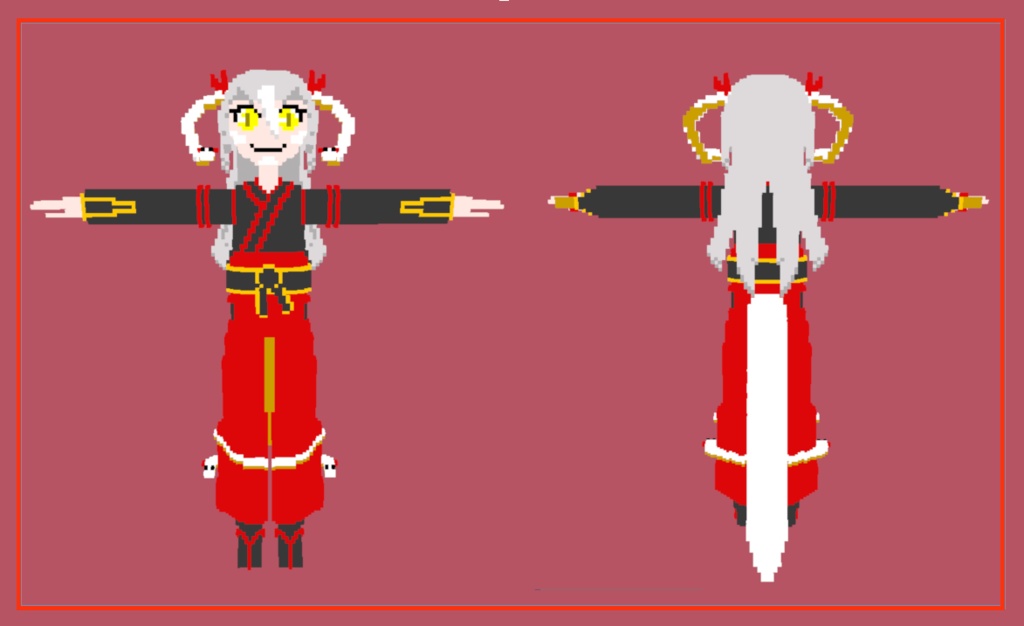 「seasnake セミーク」オリジナル3Dモデル