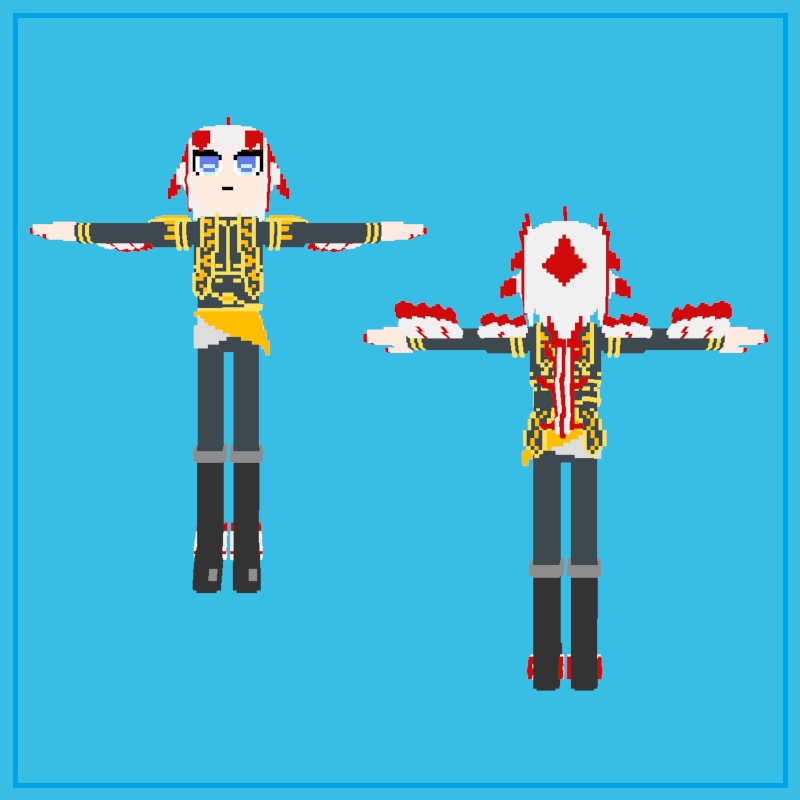 「searooster セント」オリジナル3Dモデル