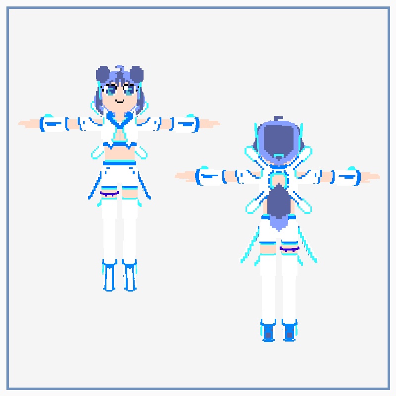 「seadog セスタ」オリジナル3Dモデル