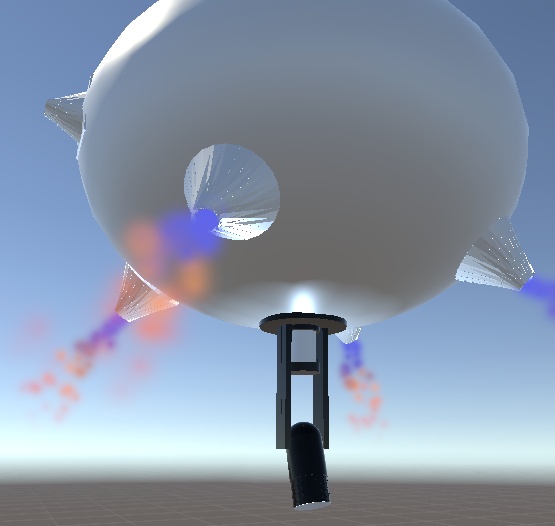 ホラーワールド探索用おともドローン 【VRChatアバター用ギミック】【無料】