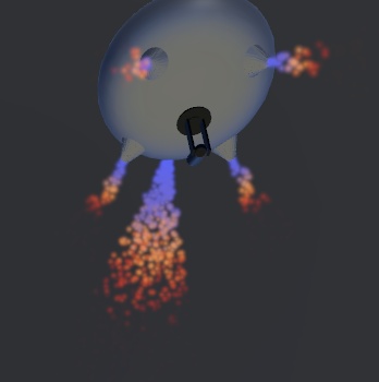 ホラーワールド探索用おともドローン 【VRChatアバター用ギミック】【無料】