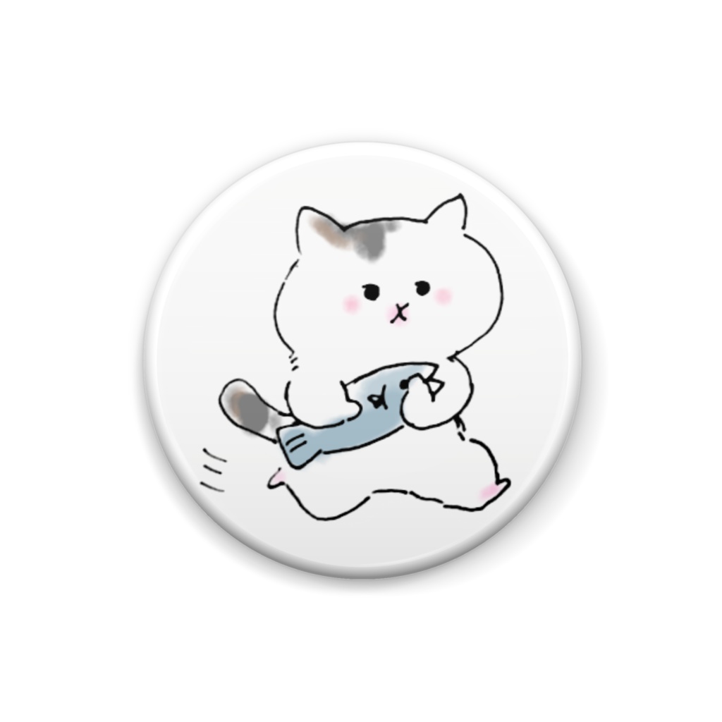 まんまる缶バッジ ゆずまるちゃん めろんちゃん