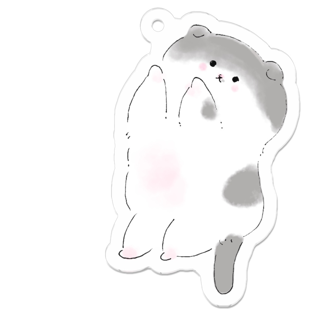 まんまるぶらりんキーホルダー わかばちゃん