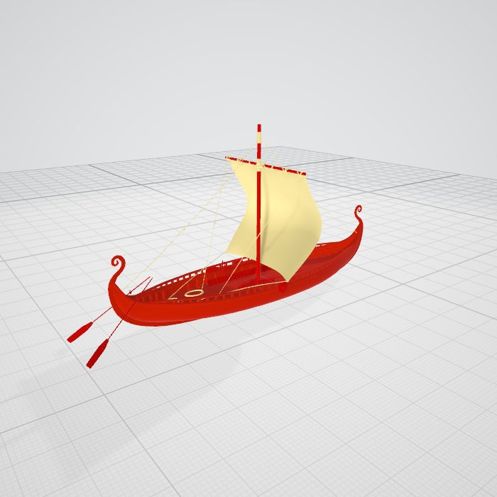 船　ボート　3dモデル