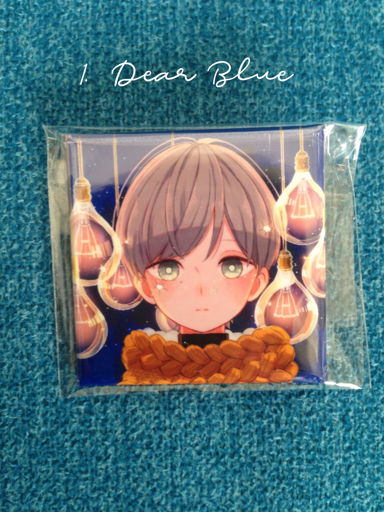 スクエア缶バッチ