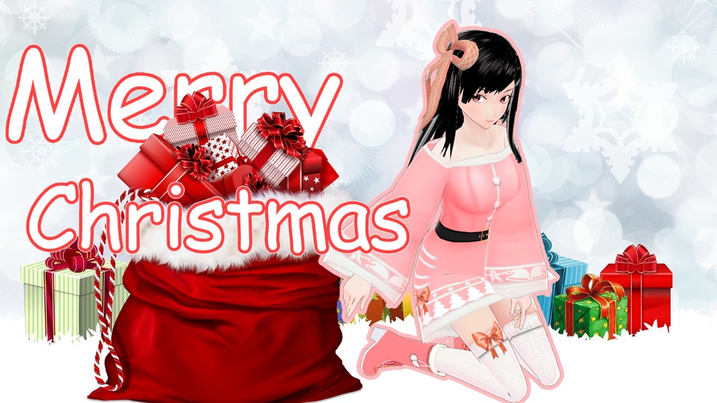 Christmas set VRoid Studio