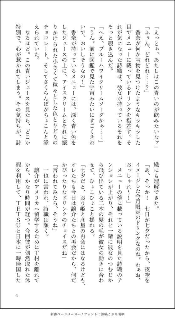 Summer Time Memoriesー夏の日の思い出ー