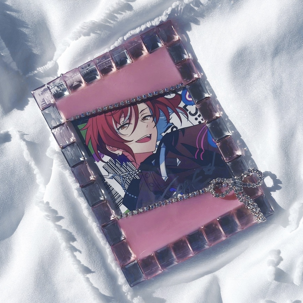 【硬質デコケース】ガラスフレーム