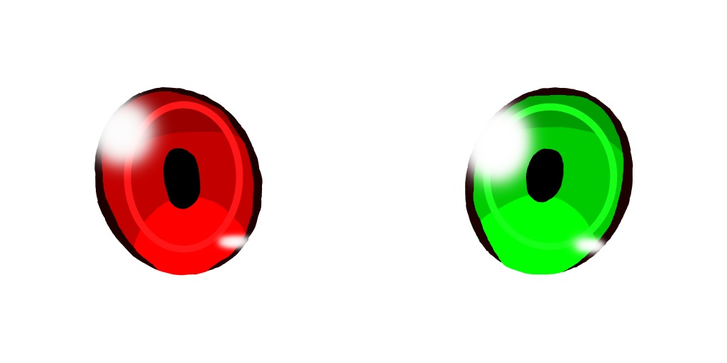 Par de ojos de distinto color