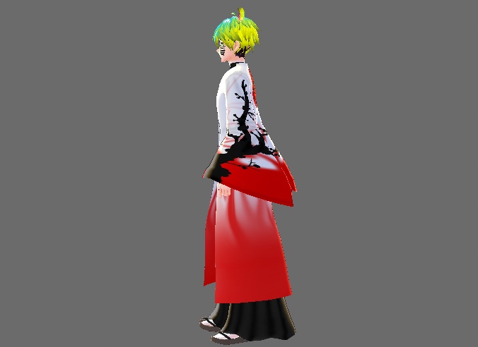 Yukata tradicional samurai japones