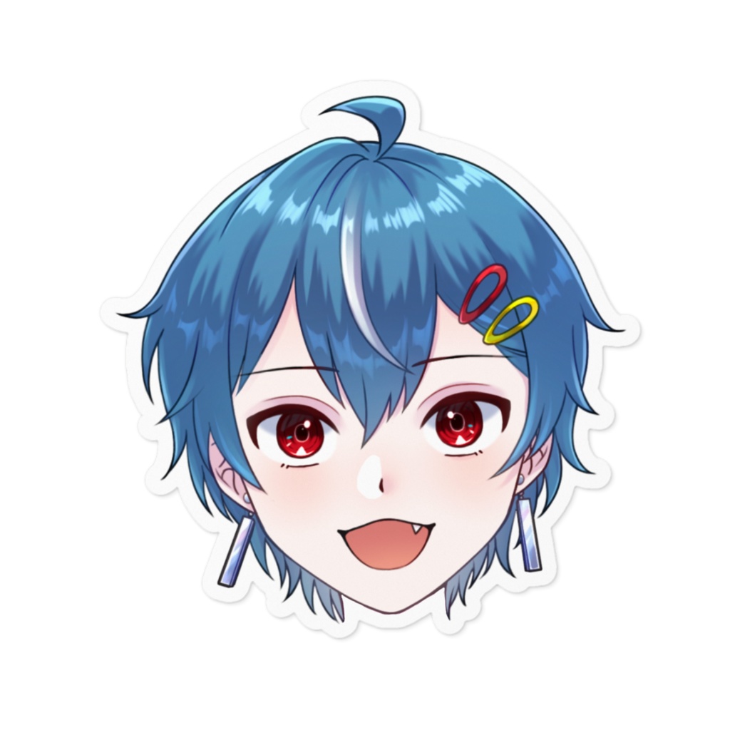 甲斐崎 生首ステッカー