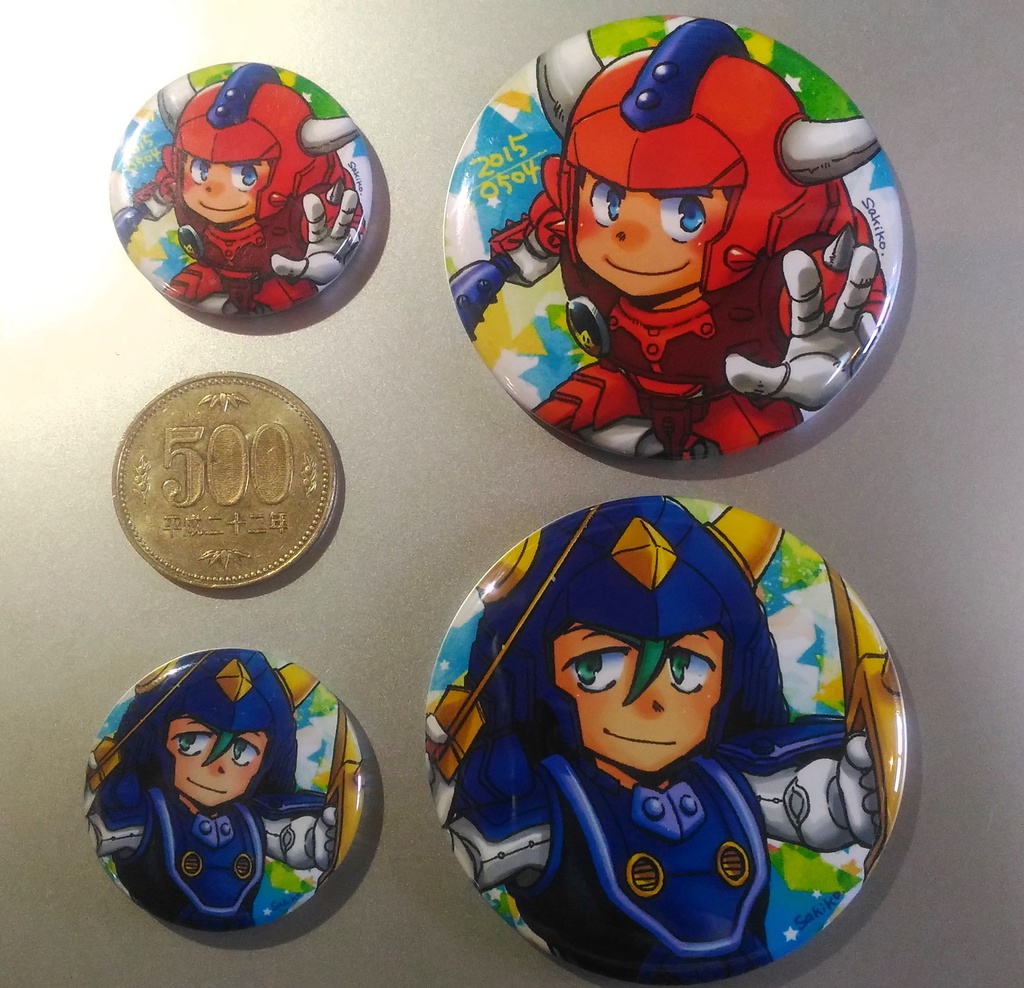 缶マグネット(金剛)