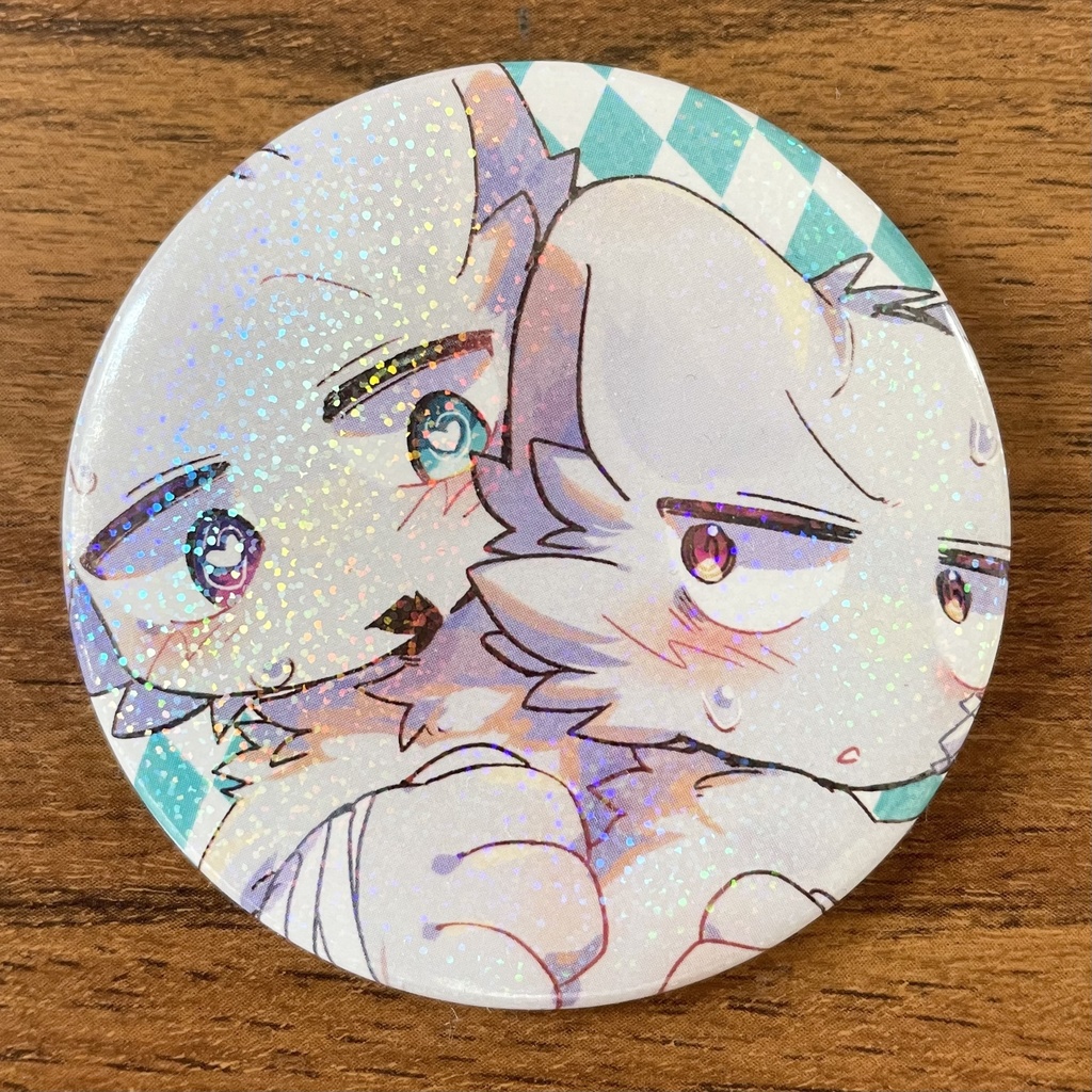 ［あの子の弟が死んだらしい］ホログラム缶バッジA