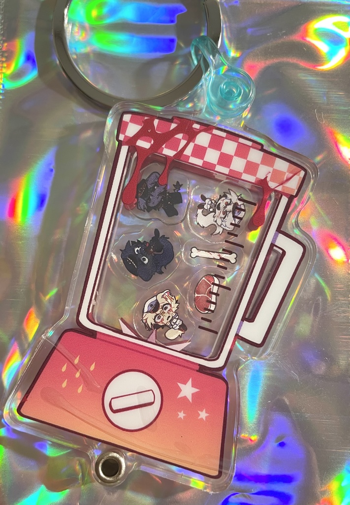 [ Candy Cannibal ]入れ替え可能！シャカシャカアクリルキーホルダー