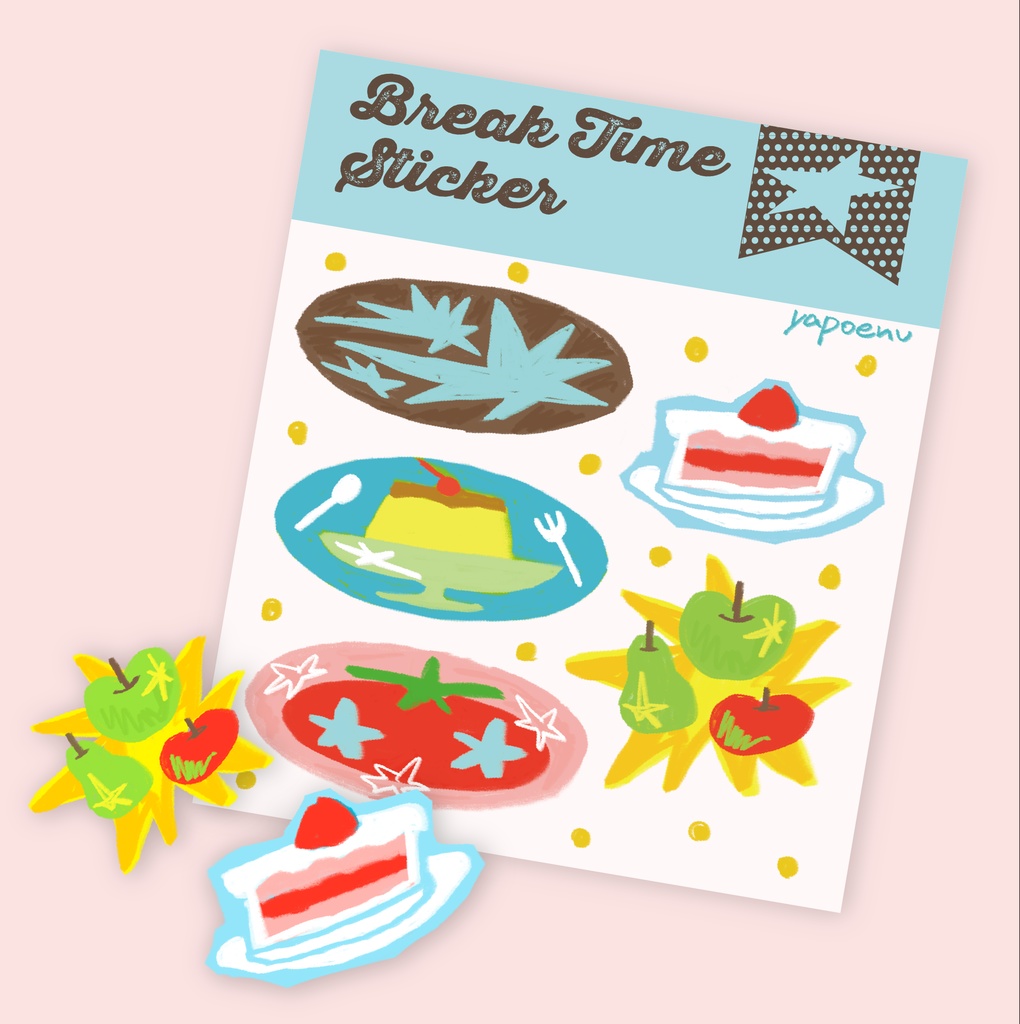 Blake Time Sticker - ☘️ - BOOTH