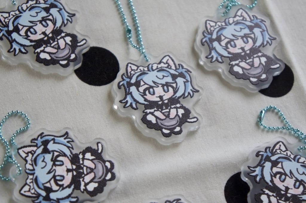 メイドアクキー