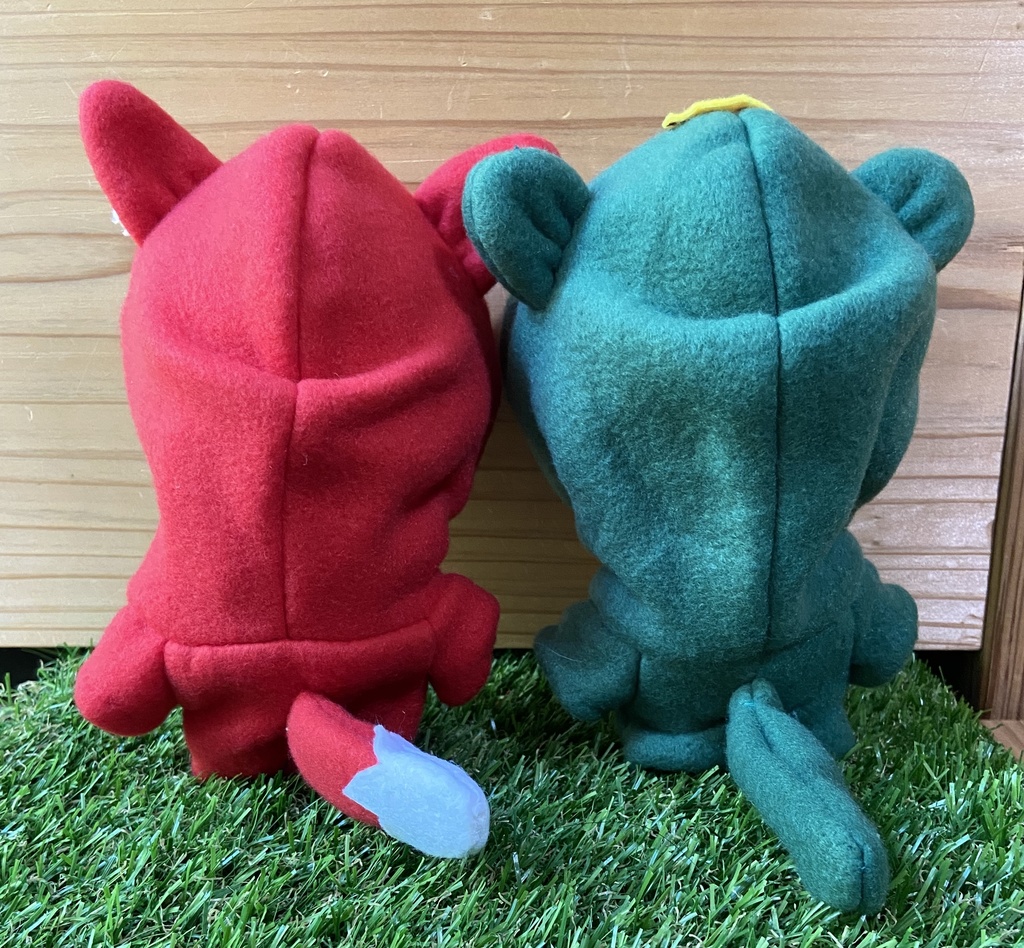 赤いきつね 緑のたぬき 着ぐるみ