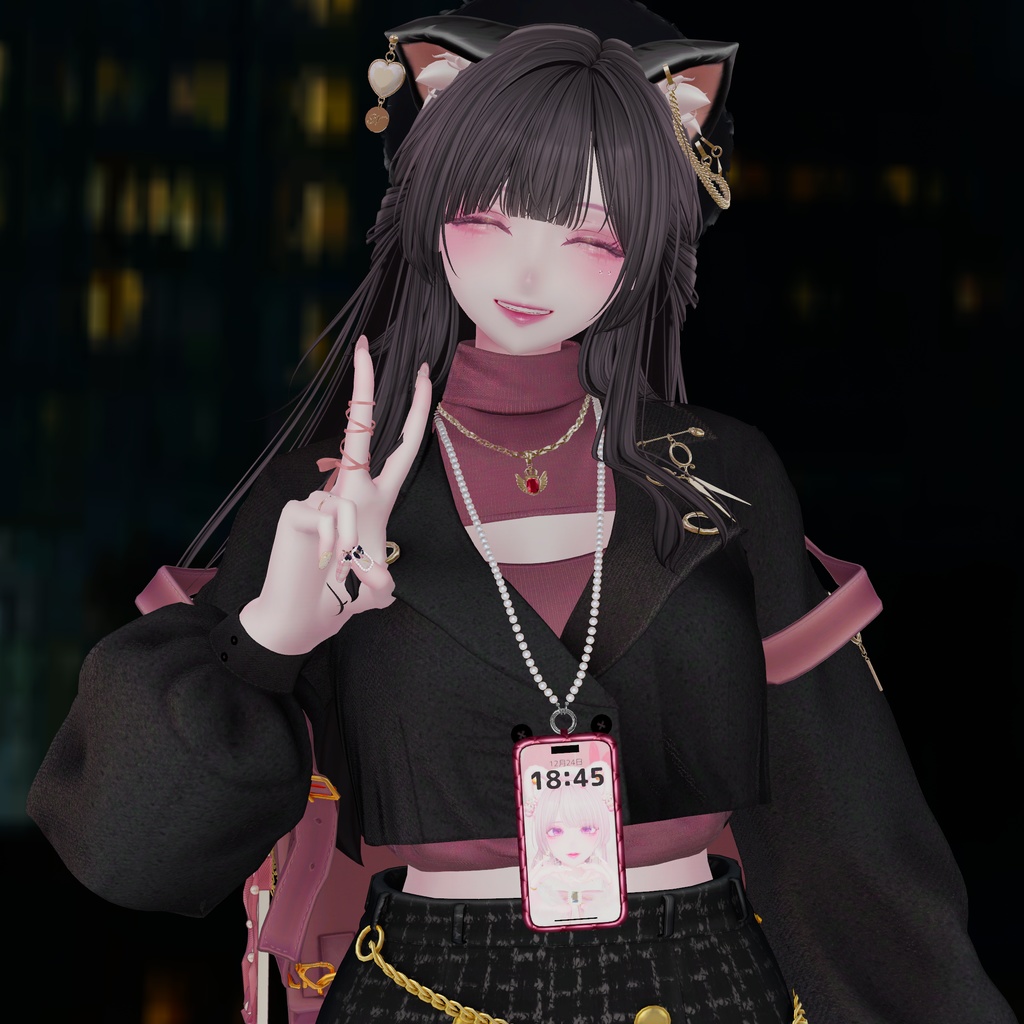 【写真が入れられる】推し活スマホネックレス