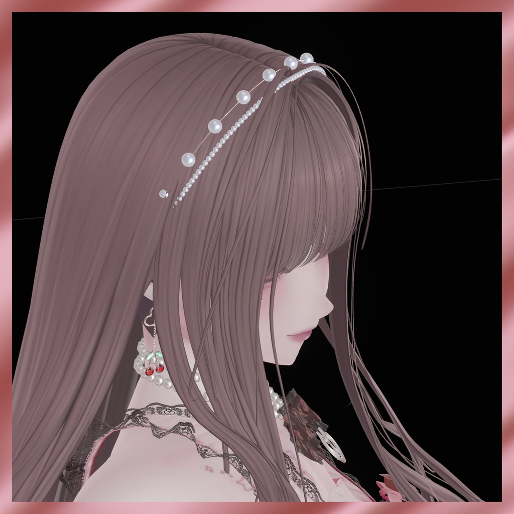 【7本set】パールカチューシャset