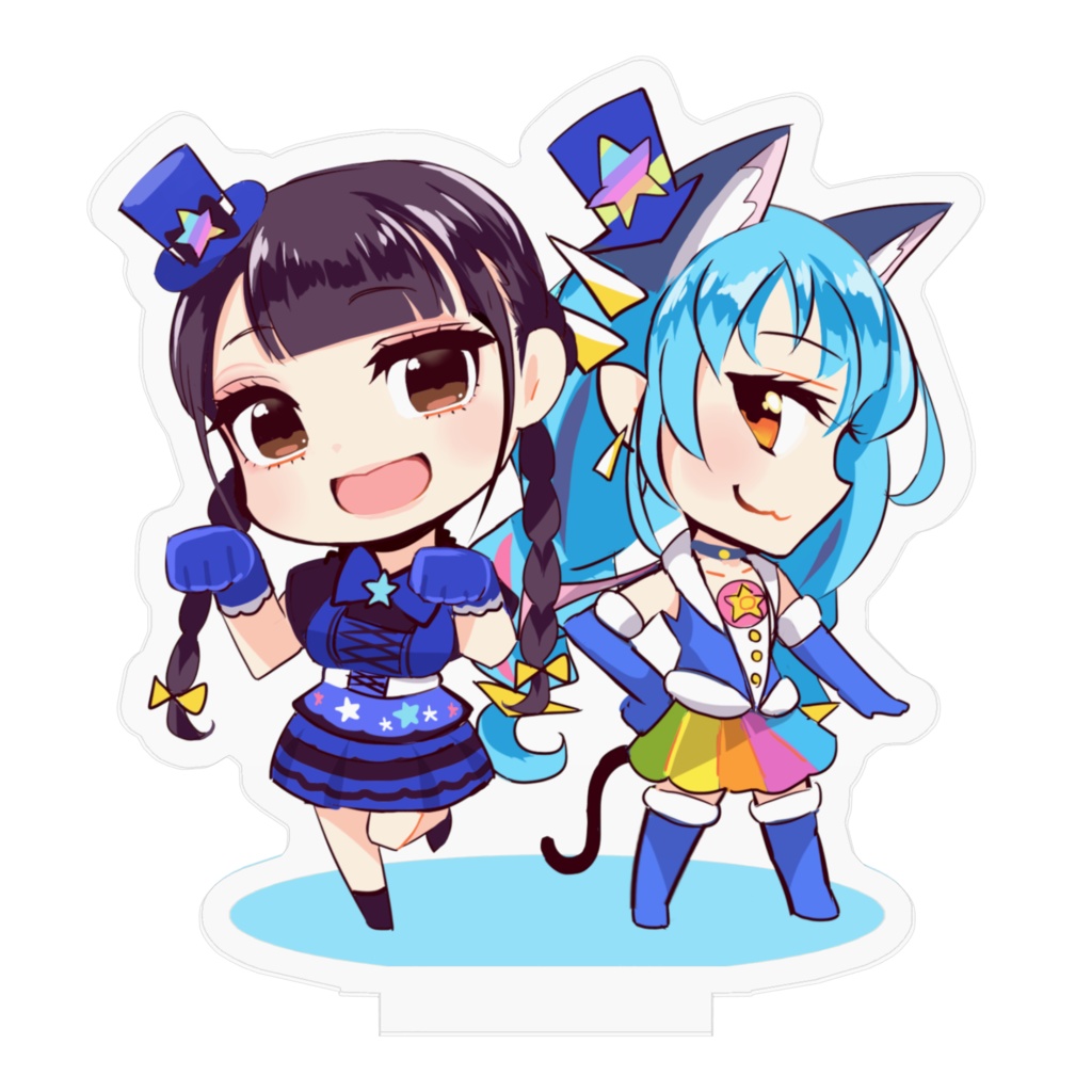 プリキュアキャスト アクリルフィギュア(キュアコスモver)