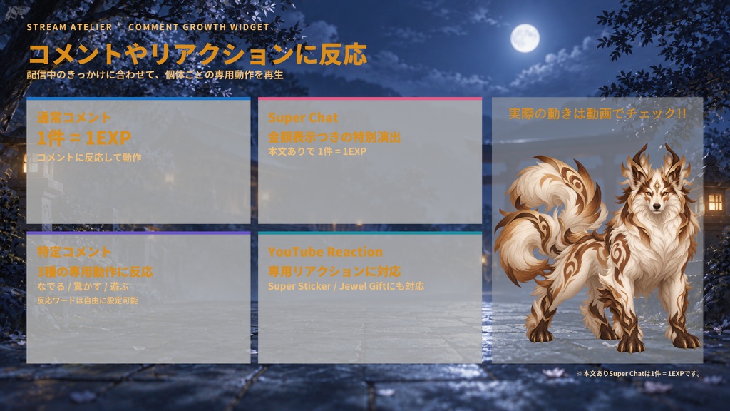 【OBS・わんコメ対応】コメントで育つ育成ウィジェット|アルディア|6段階進化・コメント連動