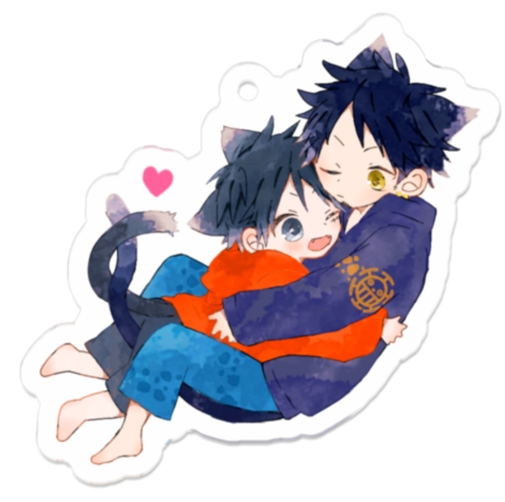猫ロルアクキー