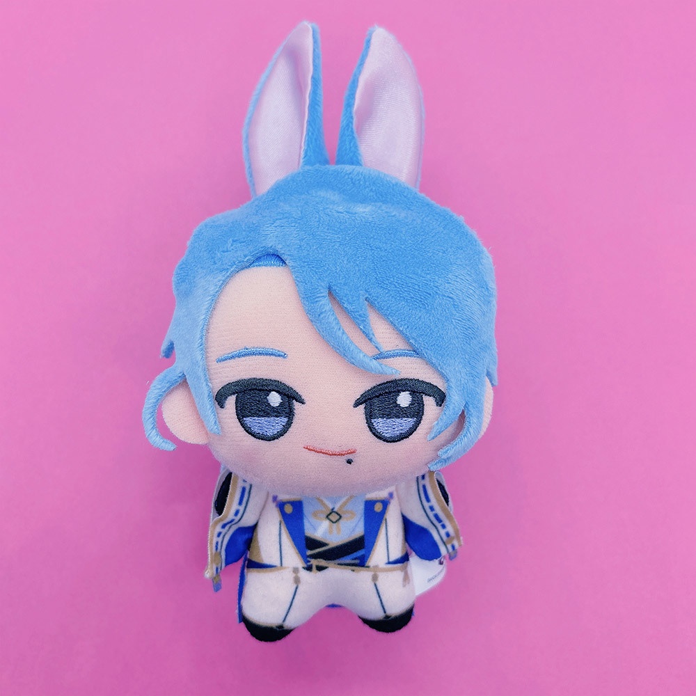ちびぐるみ用うさぎ耳（青）　For Chibigurumi Rabbit ears(Blue)