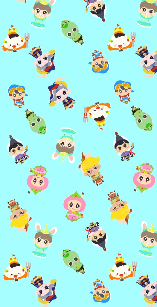 あはれ！ファンタジー名作くん　デフォルメ壁紙