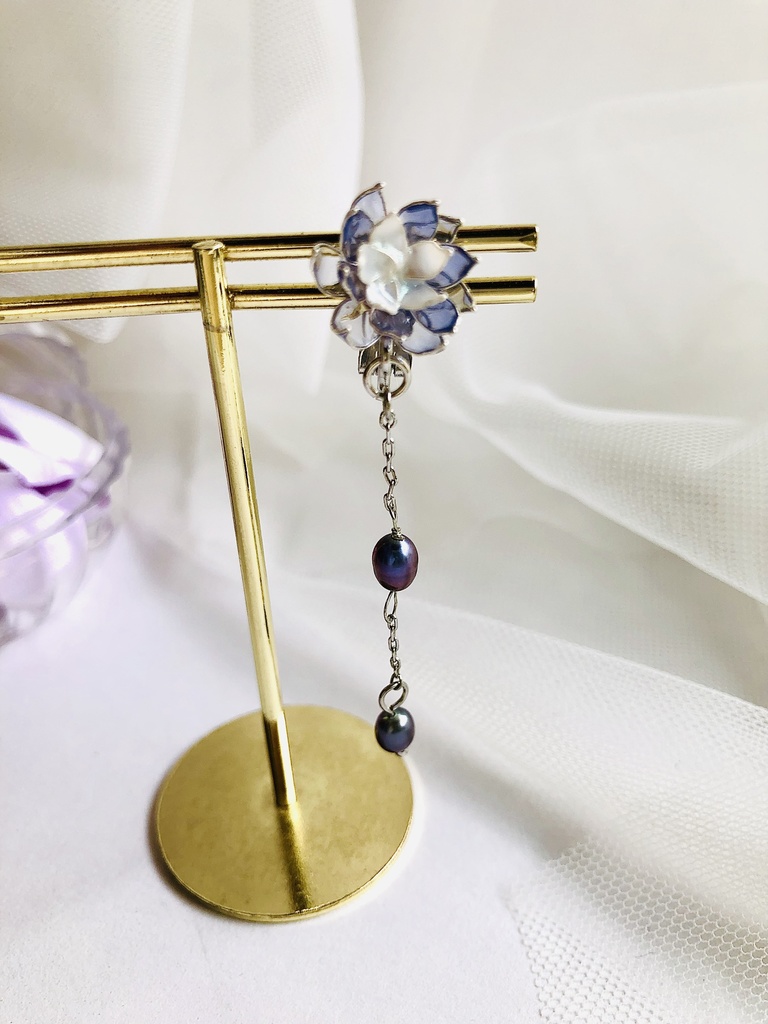 数珠丸恒次イメージ耳飾りー純ー