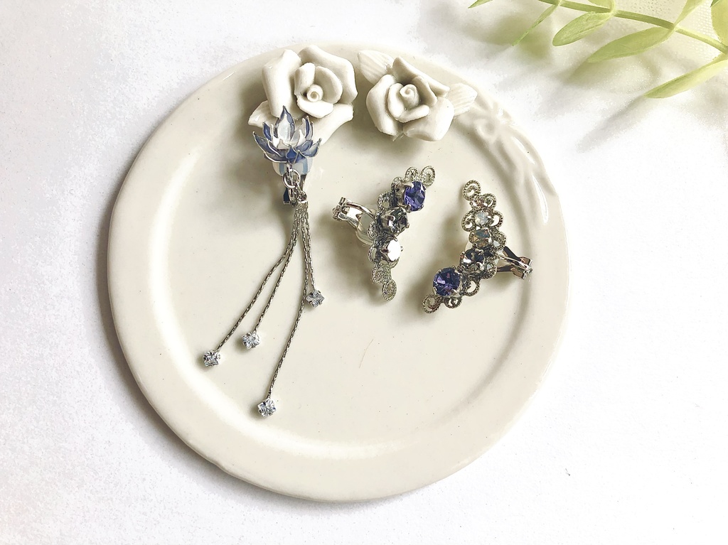 数珠丸恒次イメージ耳飾りー煌ー