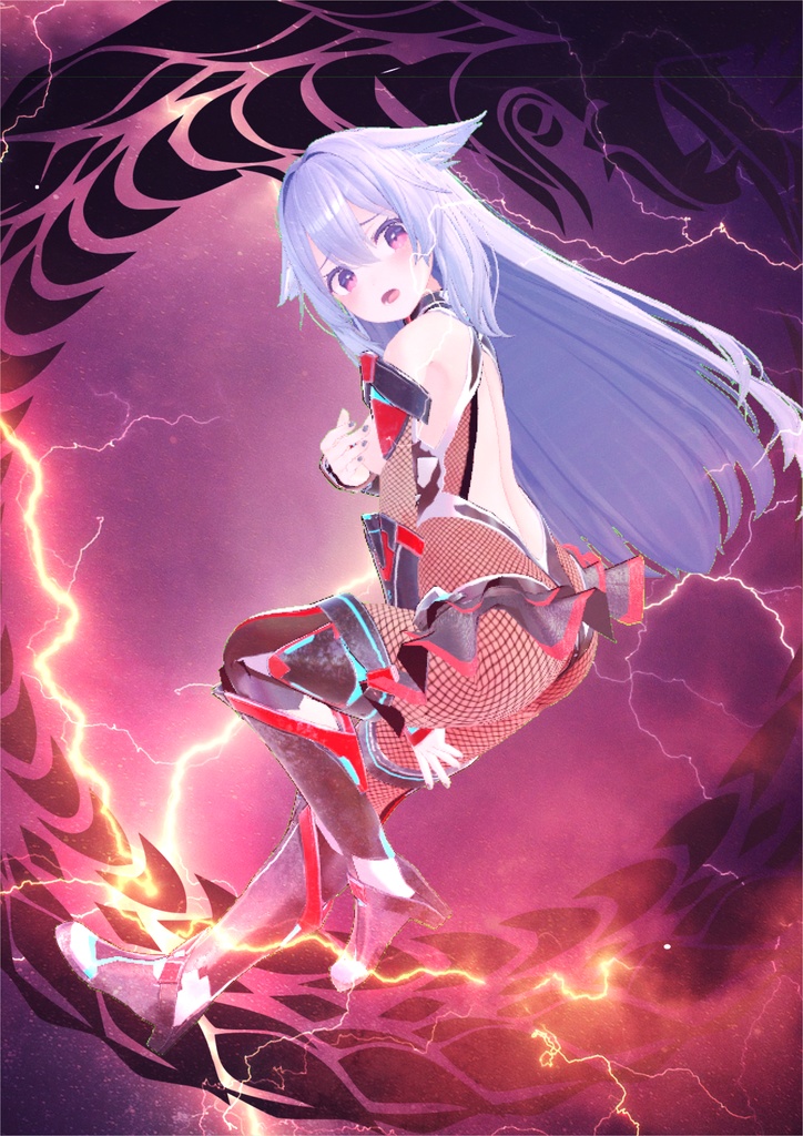 【桔梗ちゃん用】対○忍風スーツ【PB対応&シェイプキー対応】